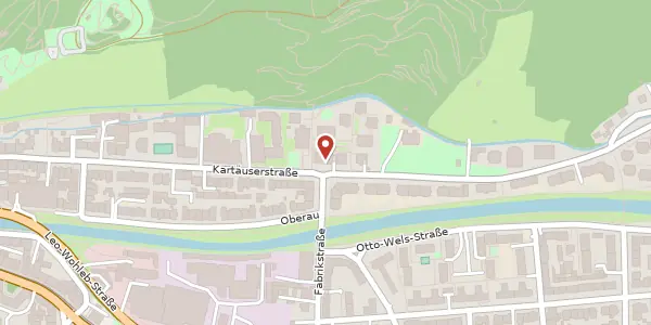 Karte der Umgebung von Kartäuserstraße 51A, 79102 Freiburg im Breisgau
