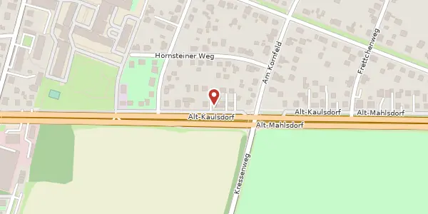 Karte der Umgebung von Alt-Kaulsdorf 107, 12621 Berlin