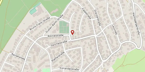 Karte der Umgebung von Brachetweg 4, 70619 Stuttgart