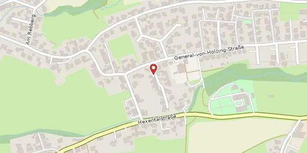 Karte der Umgebung von Gartenweg 2, 79283 Bollschweil