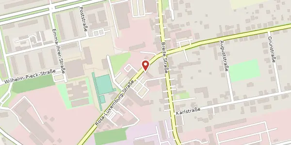 Karte der Umgebung von Rosa-Luxemburg-Str. 123, 16727 Velten