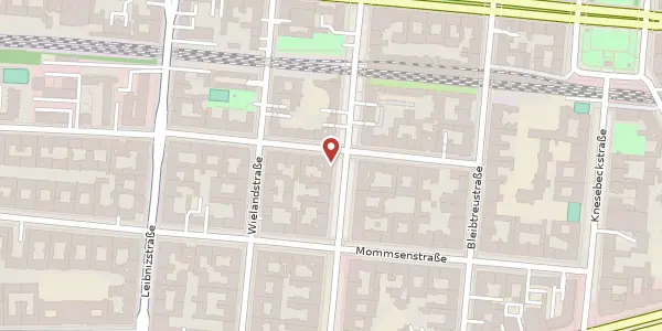 Karte der Umgebung von Schlüterstraße 29, 10629 Berlin