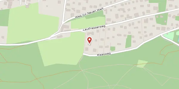 Karte der Umgebung von Leutfresserweg 31 B, 97082 Würzburg