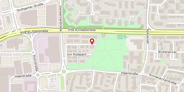 Karte der Umgebung von Am Rötepark 82, 71332 Waiblingen