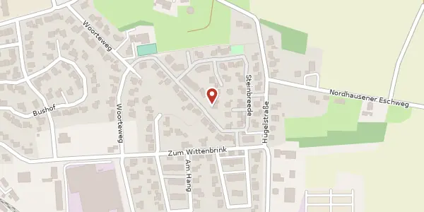 Karte der Umgebung von Steinbreede 7, 49497 Mettingen