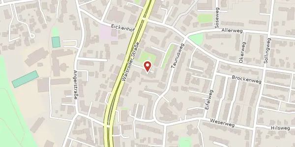 Karte der Umgebung von Walsroder Straße 59 B, 30851 Langenhagen