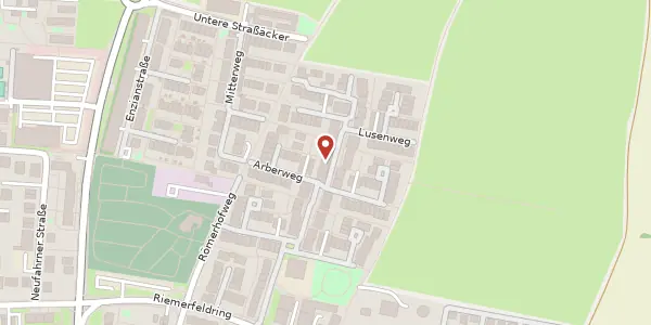 Karte der Umgebung von Daxenäckerweg 31 a, 85748 Garching