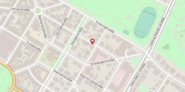 Karte der Umgebung von Viktoriastraße 28, 68165 Mannheim