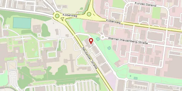 Karte der Umgebung von Alfred-Nobel-Straße 9, 86156 Augsburg