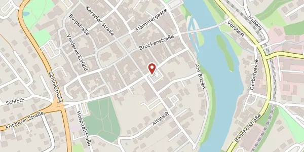 Karte der Umgebung von Rotenburger Straße 9, 34212 Melsungen