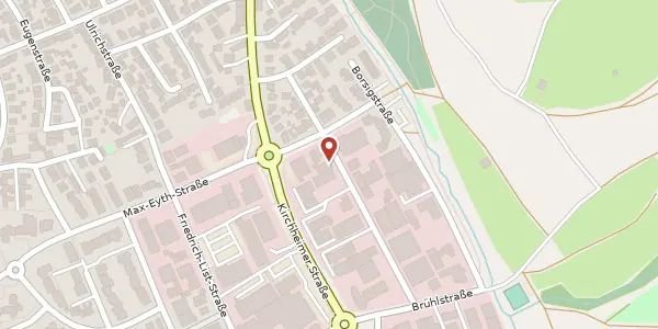 Karte der Umgebung von Daimlerstraße 2, 73249 Wernau
