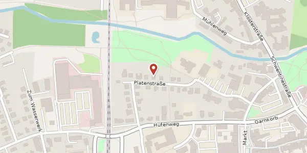 Karte der Umgebung von Platenstraße 13, 24211 Preetz