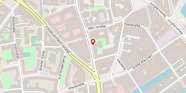 Karte der Umgebung von Fuhlentwiete 12, 20355 Hamburg