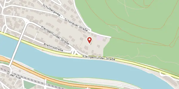 Karte der Umgebung von Kleingemünder Straße 101, 69118 Heidelberg