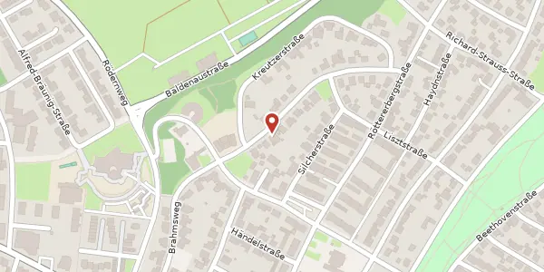 Karte der Umgebung von Brucknerstraße 8, 76437 Rastatt