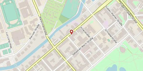 Karte der Umgebung von Käthe-Kollwitz-Straße 73, 04109 Leipzig