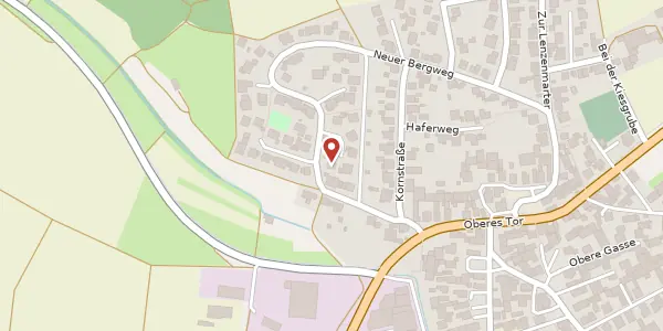 Karte der Umgebung von Neuer Bergweg 43, 97440 Werneck
