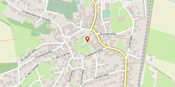 Karte der Umgebung von Gießener Straße 4, 35112 Fronhausen