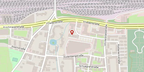 Karte der Umgebung von Bischof-von-Henle-Str. 2b, 93051 Regensburg
