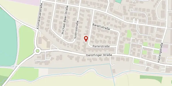 Karte der Umgebung von Parlerstr. 17, 85055 Ingolstadt