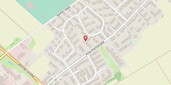 Karte der Umgebung von Rheinföhrstr. 57, 41468 Neuss