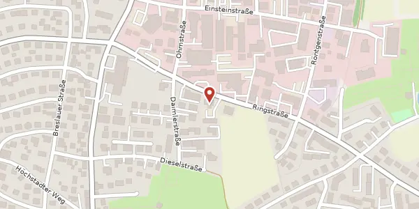 Karte der Umgebung von Ringstr. 77, 91074 Herzogenaurach