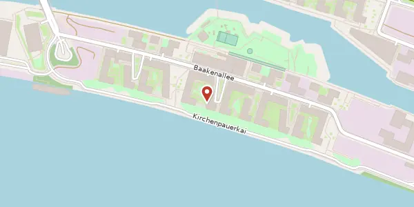 Karte der Umgebung von Baakenallee 44, 20457 Hamburg