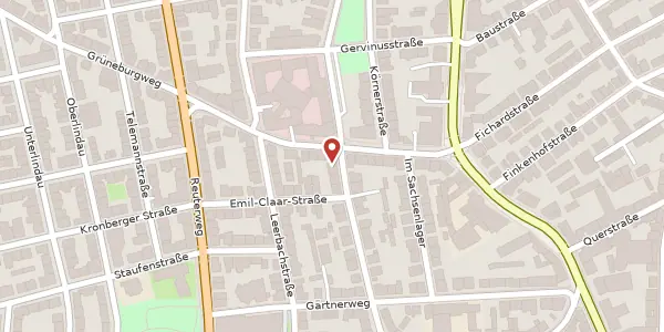 Karte der Umgebung von Im Trutz Frankfurt 49, 60322 Frankfurt