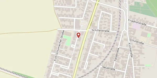 Karte der Umgebung von Pfarrer-Lang-Straße 4, 76726 Germersheim