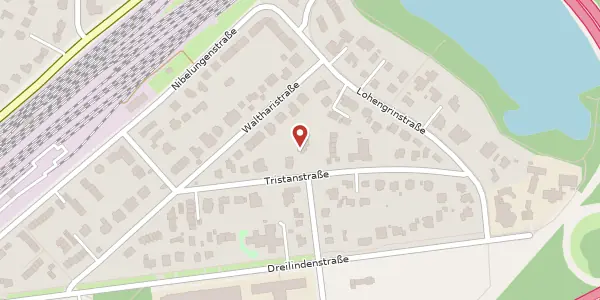 Karte der Umgebung von Tristanstraße 14, 14109 Berlin