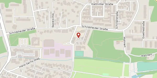 Karte der Umgebung von Irene-Nett-Weg 5, 40699 Erkrath