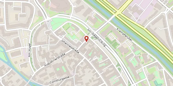 Karte der Umgebung von Franckestraße 11, 99084 Erfurt