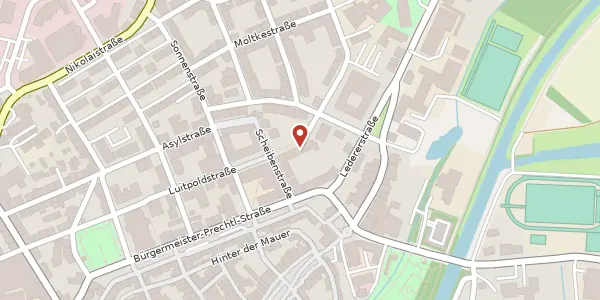 Karte der Umgebung von Erhardstr. 16, 92637 Weiden