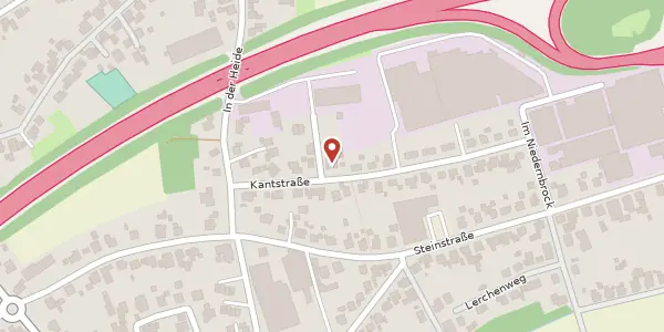 Karte der Umgebung von Kantstr. 22, 32584 Löhne
