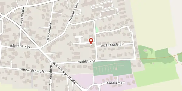 Karte der Umgebung von Föhrenwinkel 1, 30938 Burgwedel