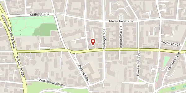 Karte der Umgebung von Pirckheimerstraße 33, 90408 Nürnberg