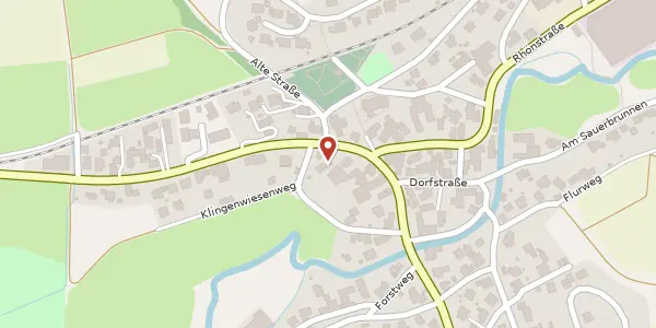 Karte der Umgebung von Rhönstraße 22, 36124 Eichenzell