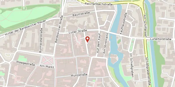 Karte der Umgebung von Rotehahnstraße 5, 21335 Lüneburg