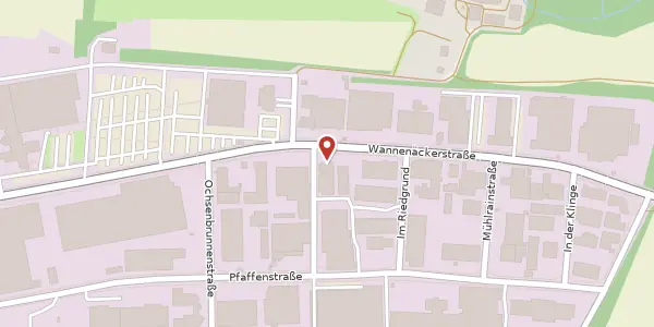 Karte der Umgebung von Wannenäckerstraße 41, 74078 Heilbronn