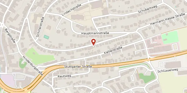 Karte der Umgebung von Uhlandstraße 60, 75417 Mühlacker