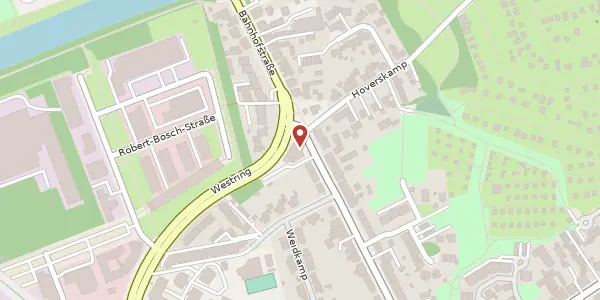 Karte der Umgebung von Bahnhofstr. 259, 44629 Herne