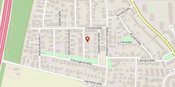 Karte der Umgebung von Geschwister-Scholl Str. 8, 82008 Unterhaching