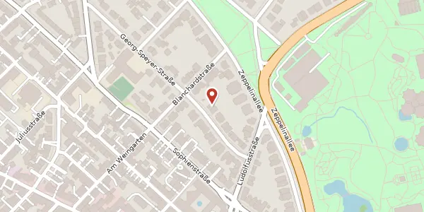 Karte der Umgebung von Georg-Speyer-Str. 18, 60487 Frankfurt