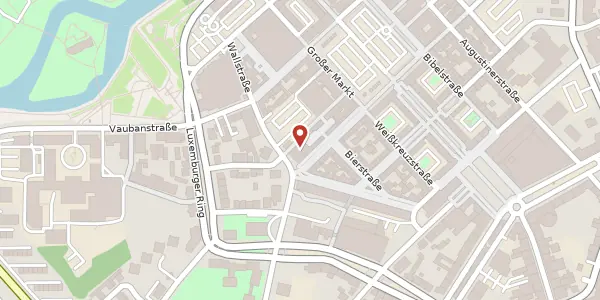 Karte der Umgebung von Silberherzstraße 22-24, 66740 Saarlouis