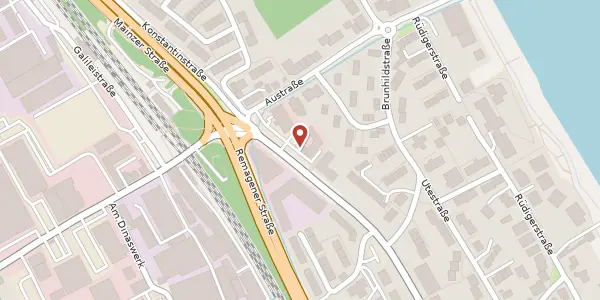 Karte der Umgebung von Mainzer Str. 47, 53179 Bonn