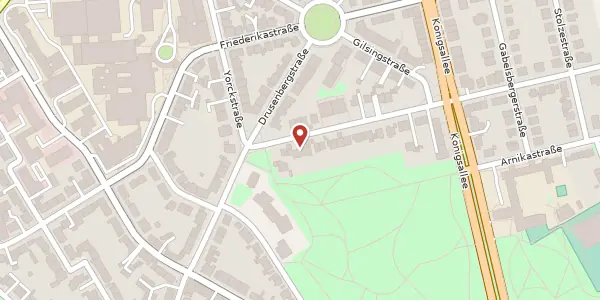 Karte der Umgebung von Farnstr. 59, 44789 Bochum