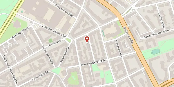 Karte der Umgebung von Geuderstr. 13, 90489 Nürnberg