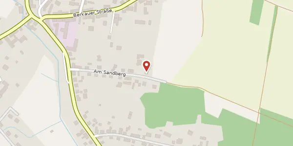 Karte der Umgebung von Am Sandberg 10, 06889 Lutherstadt Wittenberg