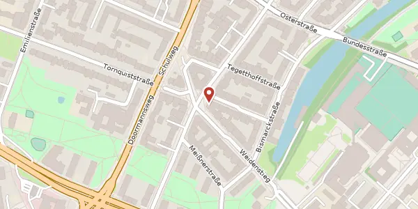 Karte der Umgebung von Eppendorfer Weg 56, 20259 Hamburg