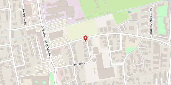 Karte der Umgebung von Sonnenau 9, 59555 Lippstadt